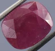 Richly colored UNHEATED 6.62ct Guinea Ruby