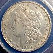 1878 Morgan Silver Dollar VAM38 7/8 Strong 7/5. Circulated. ANACS