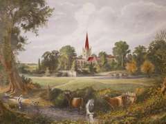 Photogravure of Stratford on avon by James Duthie James Duthie