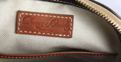 Dooney & Burke Ostrich Domed Crossbody