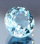 High fire 3.33ct swiss blue Topaz