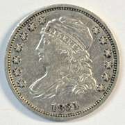 Upper end 1831 Capped Bust Dime. XF Details