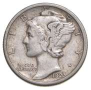 1923-S Mercury Silver Dime