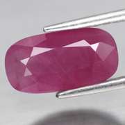 Stunning 3.21ct untreated violet red Ruby