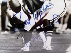 Bert Jones Autographed Framed Photo