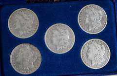 Morgan Silver Dollars Collection Circulated