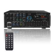 12V 2000W 4 Way Microphone Input Amplifier