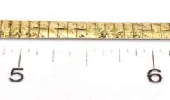 Classy Carved Bracelet in 14KT Yellow Gold