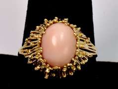 Ornate Vintage Gemstone Ring