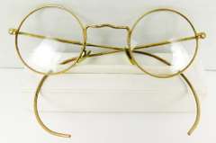 Antique Gold-Filled Round Eyeglasses