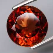 Top whiskey red 4.58ct Imperial Topaz solitaire