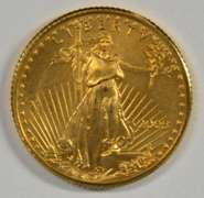Pristine Superb Gem BU 2005 $5 American Gold Eagle coin