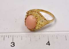 Ornate Vintage Gemstone Ring