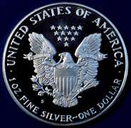 1987 Proof American Silver Eagle.