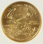 Gem UNC. 2006 NGC FIRST STRIKES 2006 $5 Gold Eagle coin