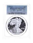 PR70 DCAM 1992-S American Silver Eagle - Graded PCGS