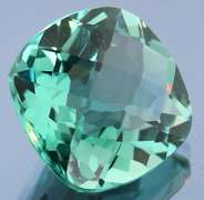 27.07ct top blue green hue created Amethyst