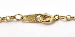 Beautiful Crucifix Necklace in 2-Tone 14KT Gold