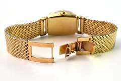 Vintage Jules Juergensen 14 K Gold Watch with 14 K Gold Band.