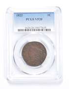 VF20 1822 Matron Head Large Cent - Graded PCGS