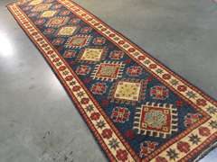 STUNNING FINE KAZAK RUNNER 2.8x10.1