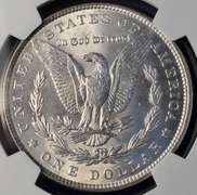 1887 Morgan Silver Dollar  NGC MS63