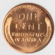 1958 D MS 66 RED Lincoln Head Cent