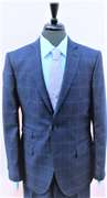 Stylish Plait Italian Made Slim Fit Suit