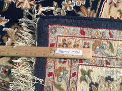 STUNNING SILK &WOOL PERSIAN KASHAN RUG 9x12.2