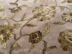 STUNNING SILK &WOOL PERSIAN KASHAN RUG 9x12