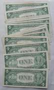 15 1935 E F G Star $1 Silver Certificates