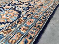 MAGNIFICENT SIGNED PERSIAN KERMAN RUG 9.7x13.2