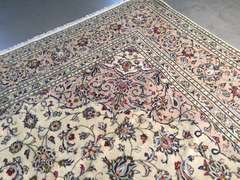 STUNNING PERSIAN KASHAN RUG 7.8x 12.1