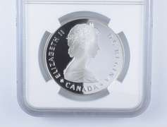 PF70 UCAM 1985 Canada $1 Silver - National Parks Centennial - NGC