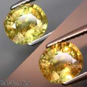 Dazzling 1.71ct rainbow spark untreated Sphene