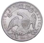 1836 Capped Bust Half Dollar - Lettered Edge