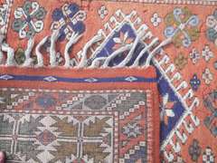 Handmade Kazak Design 5.9x3.6