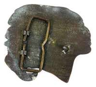Vintage Indian Chief Belt Buckle