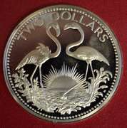 Three Caribbean Sterling Silver Coins