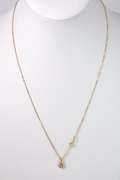 Lovely Diamond Pendant Necklace, 14KT