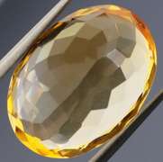 Brilliant! 8.97ct top golden unheated Citrine