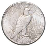 1927 Peace Silver Dollar