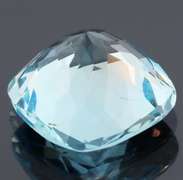 Vivid! 8.16ct cushion cut sky blue Topaz