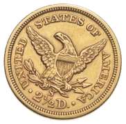 1873-S $2.50 Liberty Head Gold Quarter Eagle
