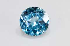 Sparkling Blue Zircon - 4.07 cts.