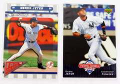 2 Derek Jeter Baseball Cards