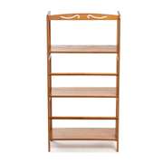 3 Layers Wood Holder Bookshelf Space Saving