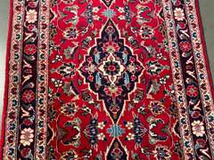AUTHENTIC PERSIAN KASHAN RUNNER 2.7x12.9