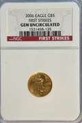 Gem UNC. 2006 NGC FIRST STRIKES 2006 $5 Gold Eagle coin