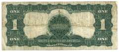 Series of 1899 Large Size Black Eagle $1 Silver Certificate